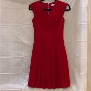 Red Calvin Klein Dress